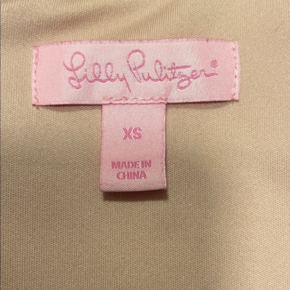 Lilly Pulitzer Long Sleeve Navy Lace Wrap Romper Cream Lining - Picture 2 of 4